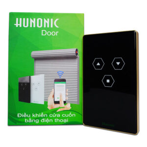 cong tac cua cuon thong minh hunonic door mau den 4