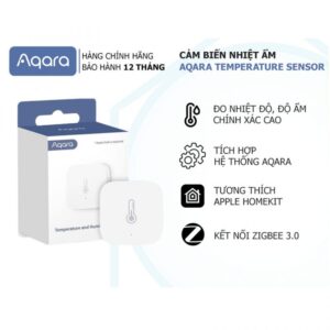 Cảm biến Nhiệt độ và độ ẩm Aqara Temperature and Humidity Sensor 1 aqara nhiet am 768x768 1
