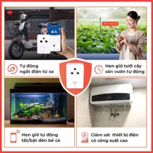 Ổ cắm thông minh đo điện năng Vconnex 5 o cam thong minh vconnex 2
