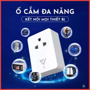 Ổ cắm thông minh đo điện năng Vconnex 3 o cam thong minh vconnex 4